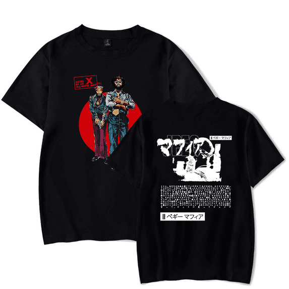 Jpegmafia Merch T-Shirt Japanese Harajuku Style T Shirts Hip Hop Rapper For Men Women Short Sleeve Streetwear Tee Tops