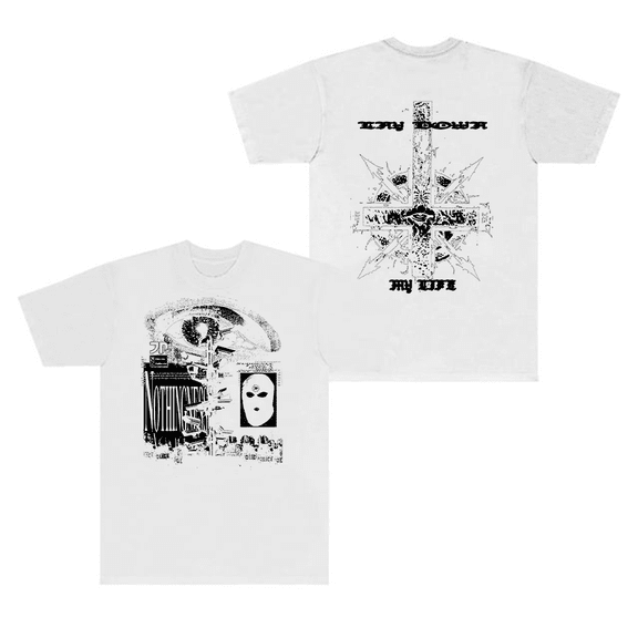 Jpegmafia Merch T-Shirt Surveillance Systems Tee Hip Hop Short Sleeve For Fans Men Women Streetwear Summer Tops