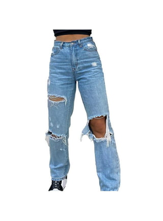 Loose Jeans Holes