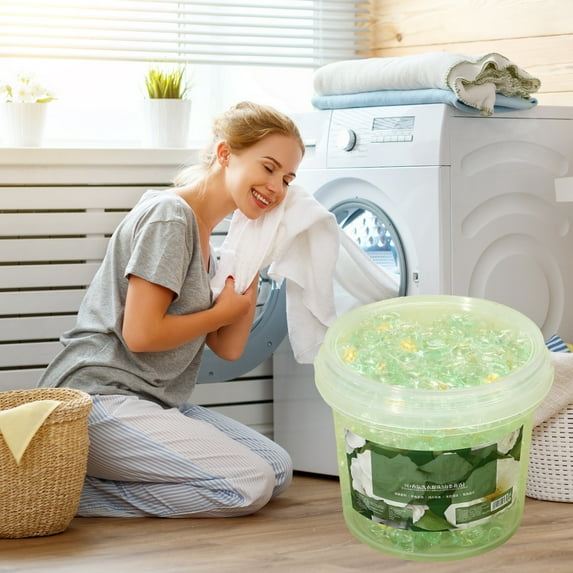 Jpxdew 100ct Laundry Detergent Pods, 5-in-1 Powerful Stain & Odor Eliminator Pacs, Long Lasting Fresh Scent Laundry Soap Capsules for Washer Machine (400ml)