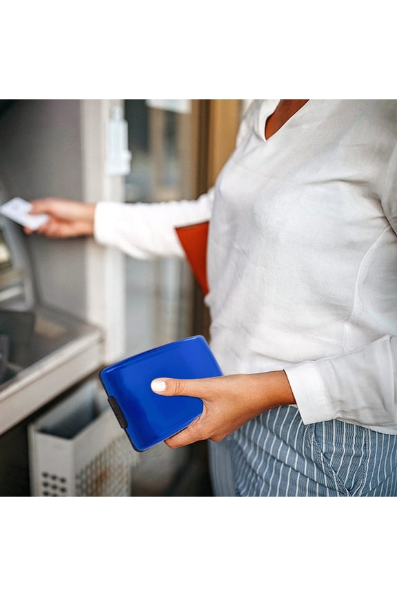 Aluminum Alloy Wallet, Multifunctional Card Pack with RFID Protection, Fashionable Bank Card Holder, Durable & Lightweight,for Business Travel & Data Security