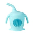 thumbnail image 1 of Jpxdew Baby Silicone Cup,Transparent 180ml Straw Trainer,Dishwasher/Microwave Safe,BPA-Free Spill-Proof Design,6 Months+, 1 of 5