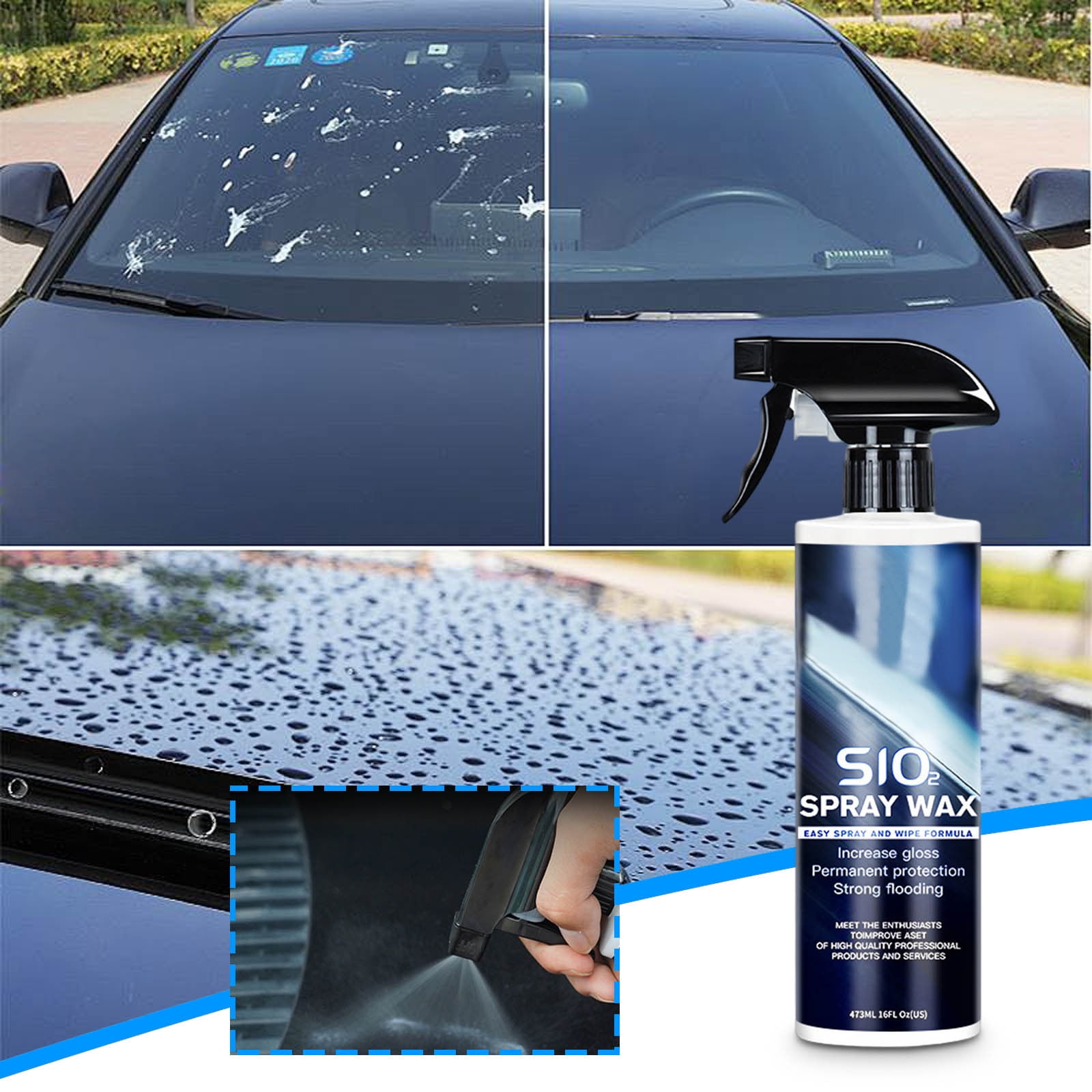 Meguiars MGM-2716 16 oz Pro-Hybrid Ceramic Sealant - Walmart.com