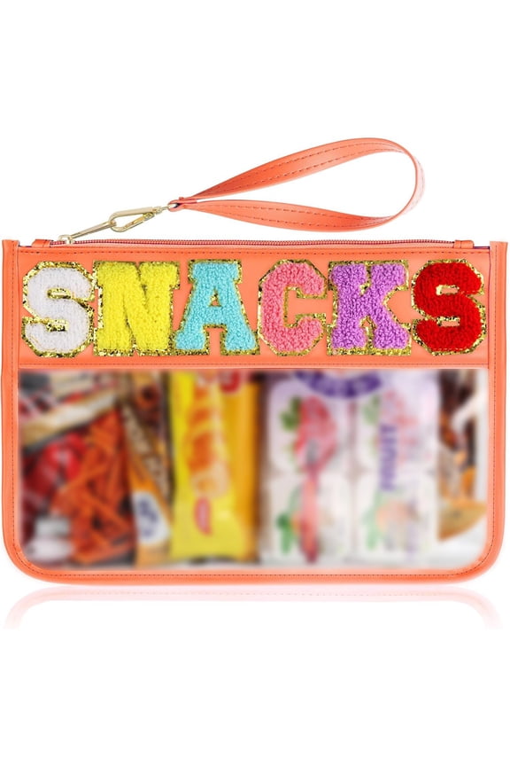 Clear Zipper Storage Bag,Portable Toiletry Cosmetic Organizer Pouch,27x14x14in Waterproof Design