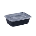 thumbnail image 1 of Jpxdew Disposable Lunch Containers with Lids - 10 pack for Meal Prep, Takeout/Leftovers, 5.1x4.7x2in, Microwave Safe, 1 of 5