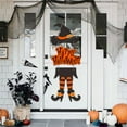 thumbnail image 1 of Jpxdew Halloween Door Decor,Witch Hat Legs Sign Hanging,Indoor Outdoor Party,No Assembly 24.72x9.84in, 1 of 6
