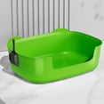 thumbnail image 1 of Jpxdew Open Cat Litter Box Non Splash Spill Proof Jumbo Size,15.75x11.42x5.71in,Easy Clean Large Kitty Box for Senior Cats, 1 of 6
