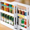 thumbnail image 1 of Jpxdew Rotating Spice Rack Multi-Layer for Dry Spices, 11.02X11.02X4.52 inches Kitchen Countertop Storage Organizer, 1 of 7