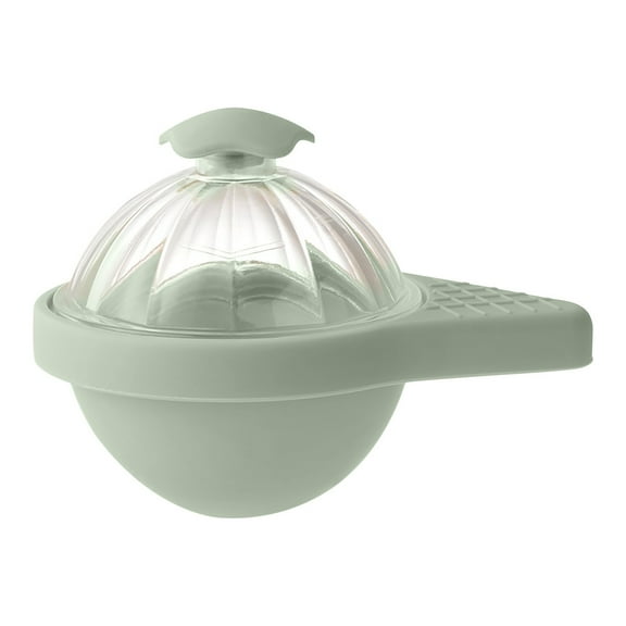 Jpxdew Silicone Ice Cream Mold,Food Grade Bar Maker,4.1x3x3 Inch Circular Freezer Tray,Cocktail Dessert Garnish,Large Sphere Creator