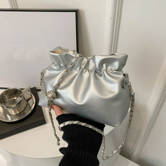 Jpxdew Small Shoulder Bag,7.87x3.14in PU Handbag,Mini Crossbody Purse,Wallet Phone Essentials