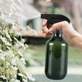 thumbnail image 1 of Jpxdew Spray Bottle Fine Mist Refillable Leak-Proof,2.52x7.28in,3 Modes,Household Cleaning Gardening,Clear Green Brown, 1 of 6