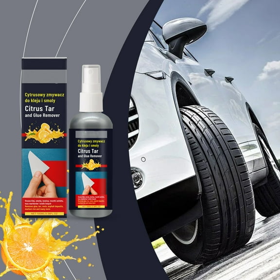 Jpxdew Tar Glue Remover Automotive Cleaner 100ml,Size 7.9x3.9x7.1 Inch for Adhesive Residue Wheels Safe