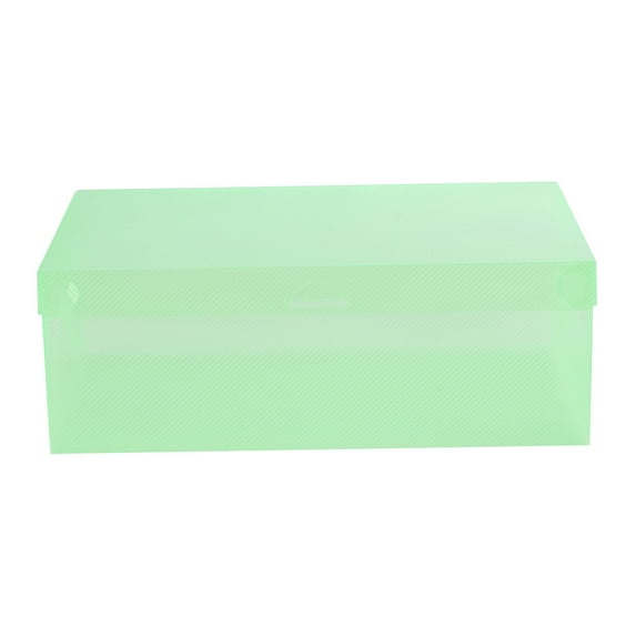 Jpxdew Versatile Plastic Storage Box with Latching Lids–Storage Stackable Lego Storage Organizer-Craft Organizers -Thickened, Transparent Storage Shoe Box