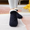 thumbnail image 1 of Jpxdew Women's Fleece-Lined Winter Slipper Socks with Grippers On Sale,Super Soft Warm Cozy Fuzzy Socks for Indoor Outdoor Use,Non-Slip Grips,Ideal Gift for Women & Elderly (Sizes S-XXXL), 1 of 4