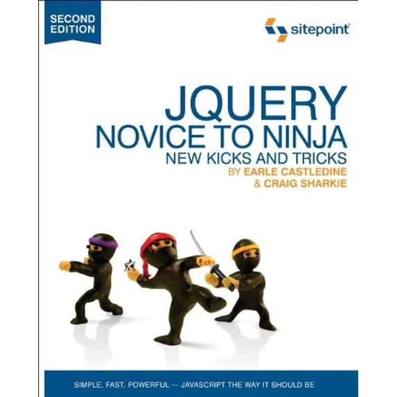 Pre-Owned Jquery: Novice to Ninja (Paperback) by Earle Castledine, Craig Sharkie