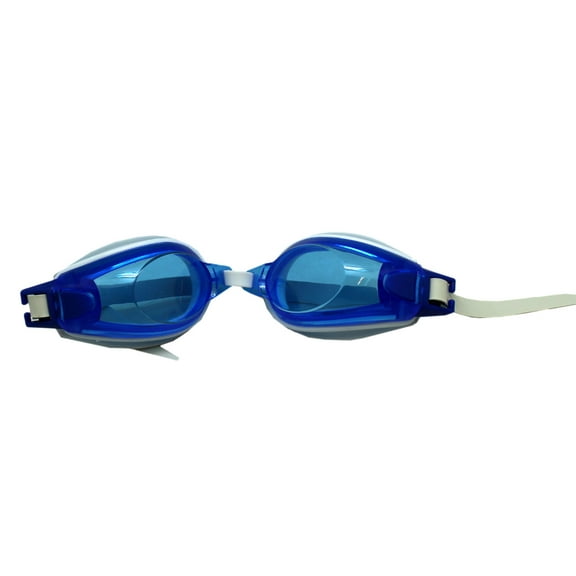 Jr. All-Star Sports Swim Goggles: Blue and White