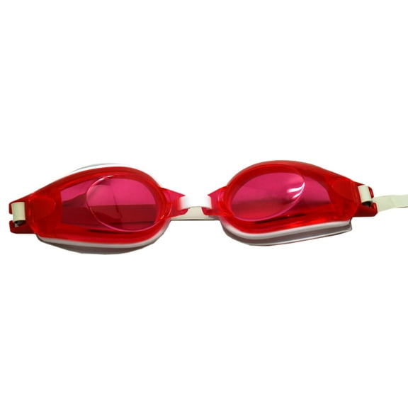 Jr. All-Star Sports Swim Goggles: Red and White