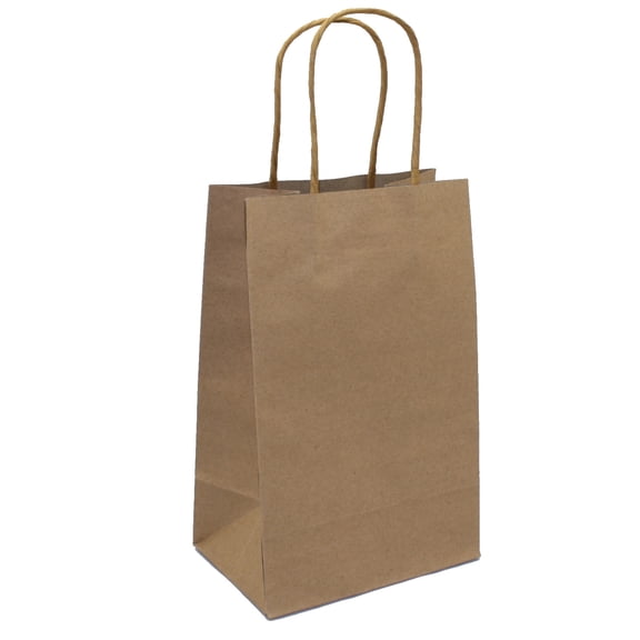 Jr Cub Kraft Gift Bag - Brown