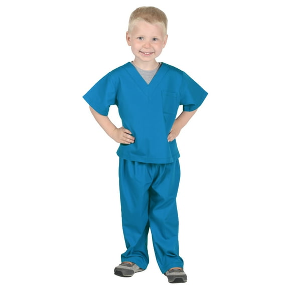Jr Doctor Scrubs Child Costume Blue - Medium