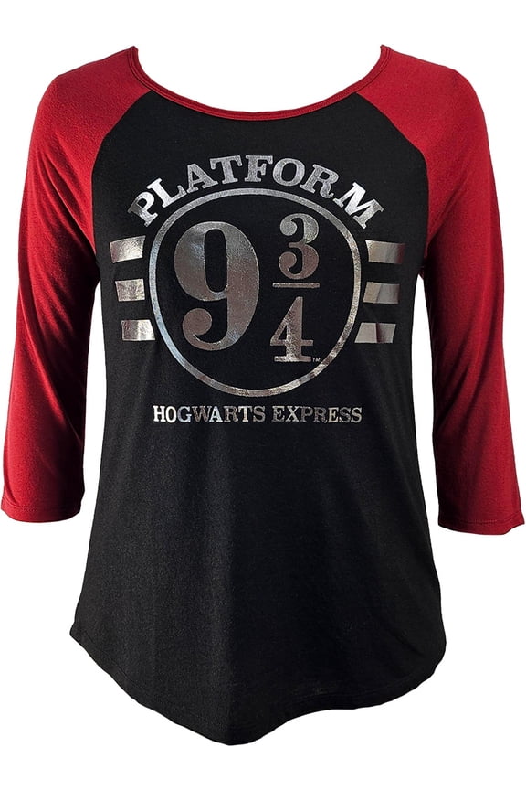 Jerry Leigh Hp Crossing Junior Ladies Raglan Top