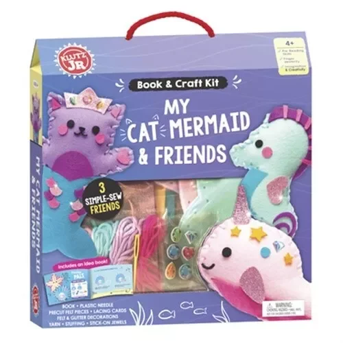 Jr My Cat Mermaid & Friends (Hardback or Cased Book)