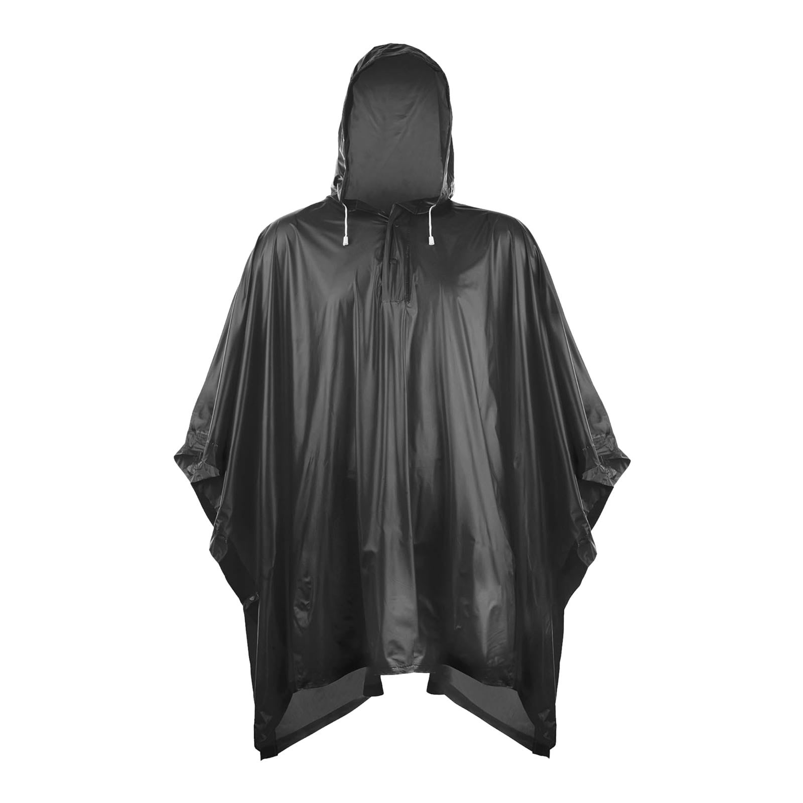 Jrocdr 1 Pack Rain Ponchos For Adults Reusable Raincoats Emergency