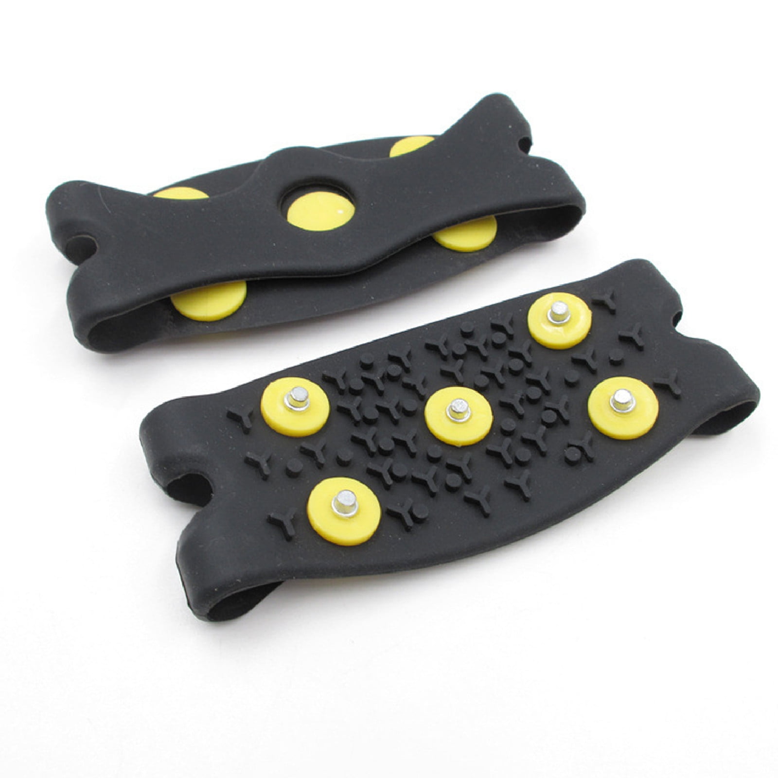 Jrocdr 2 Pair Ice Cleats Shoe Covers Snow Traction Cleats For Shoe And