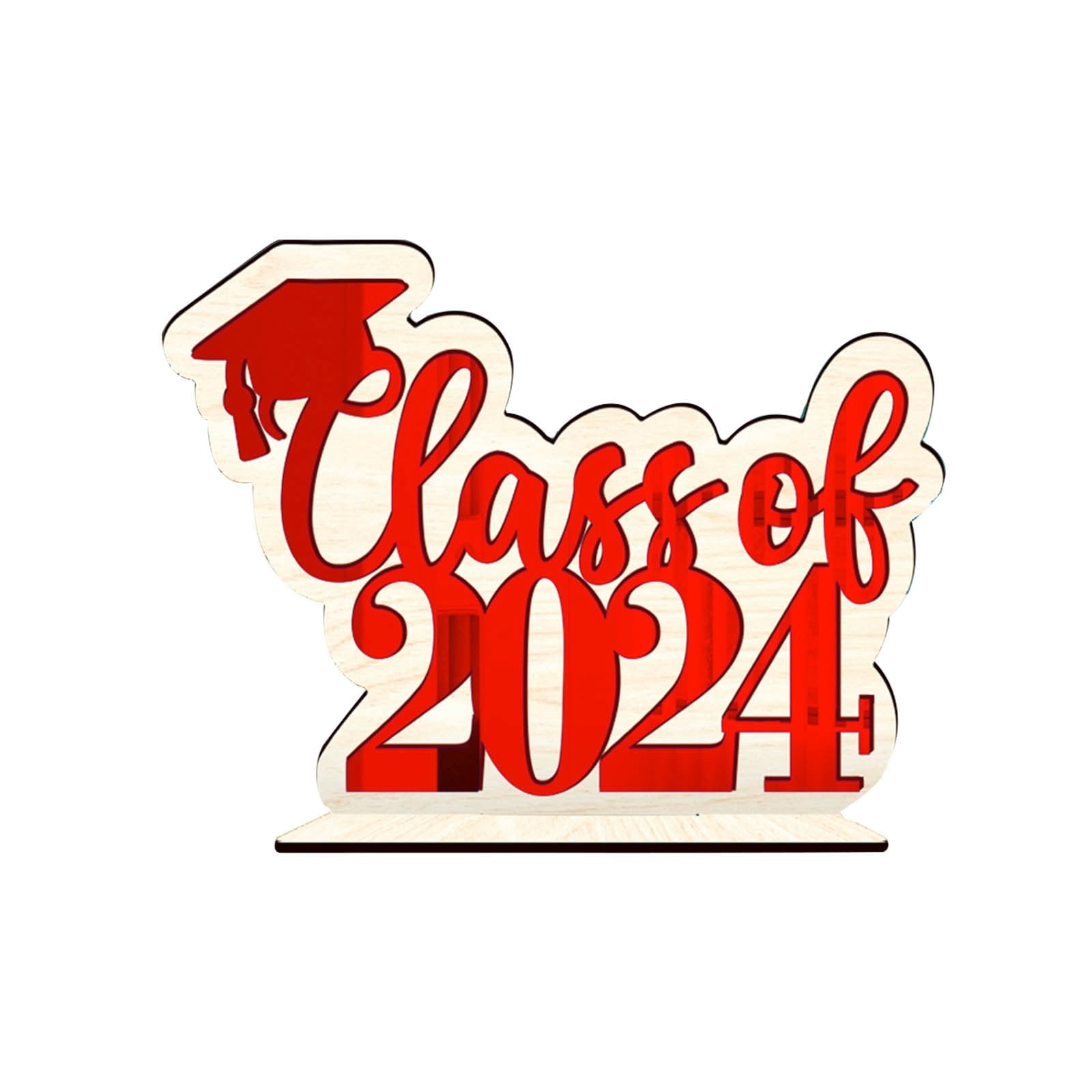 Jrocdr 2024 Graduation Season Wooden Decoration Festival Home