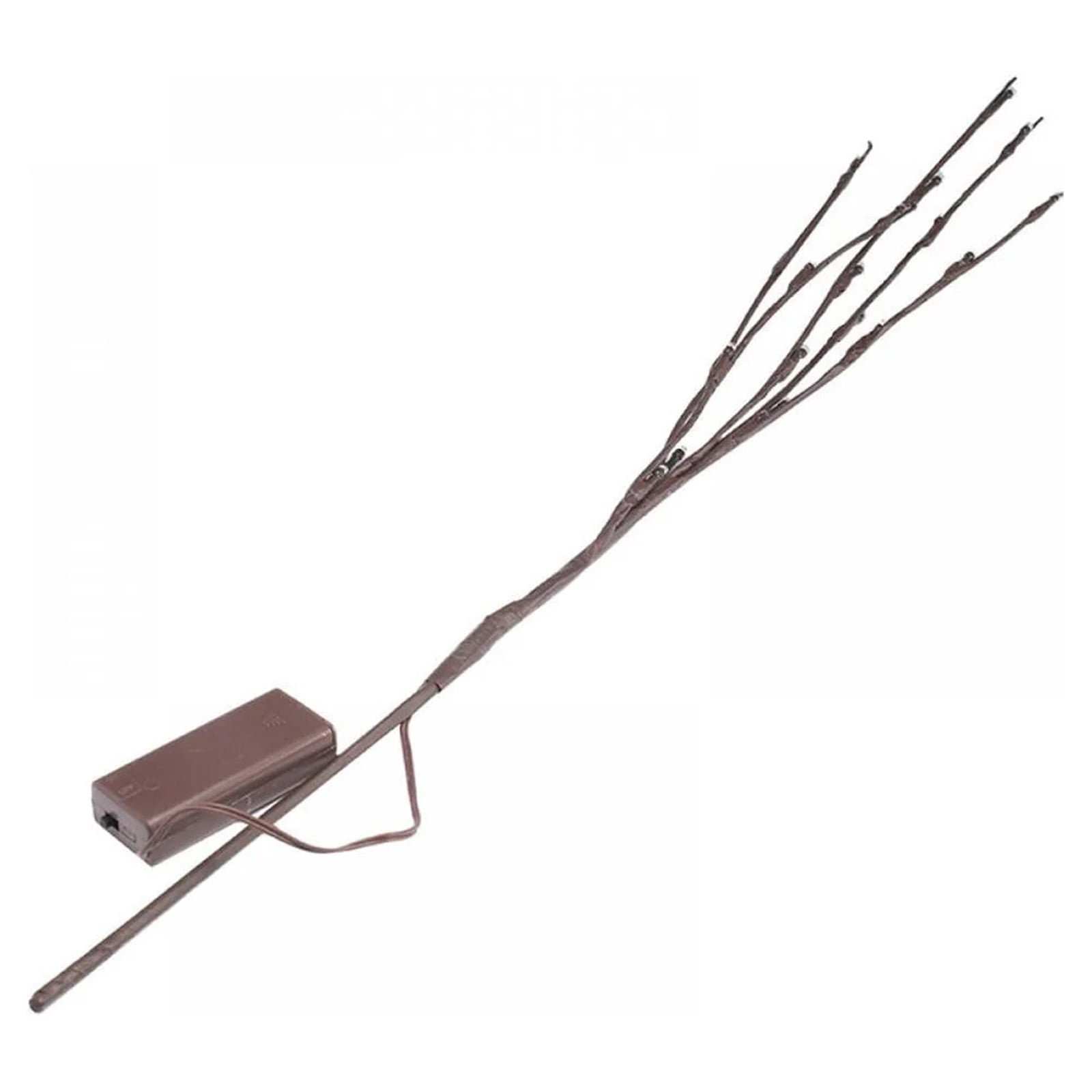 Jrocdr 30" 20LED Lighted Branches Battery Operated Warm White Led Twigs Lighted Branches Vase