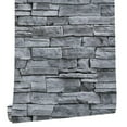 Jrocdr 3D Self Brick Wall Wallpaper 0.45 x 6 M Industrial Wall