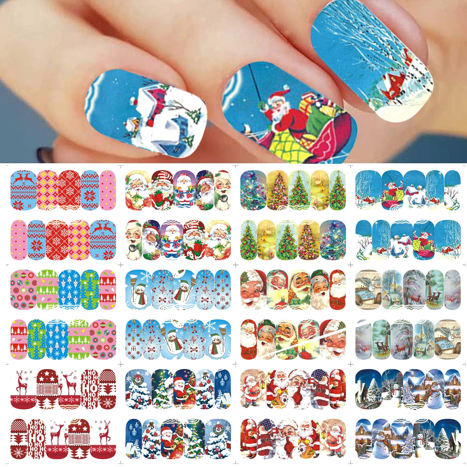 Jrocdr 8 smoothing and polishing nail files, for manicure and nail art