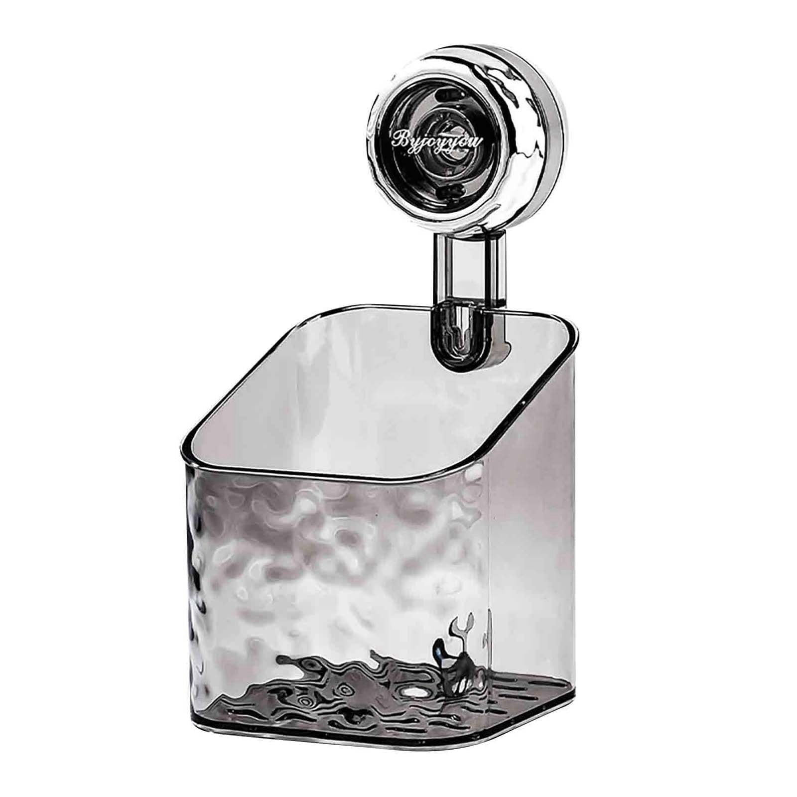 Jrocdr Bathroom Storage Rack Washbasin Bathroom Suction Cup Storage ...