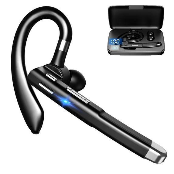 Jrocdr Bluetooth Headphone- Built-In Microphone In Ear Wireless Earbud For Android Ear Bud BlueTooth Computer Earbud With Microphone Wireless Headset PC Microphone