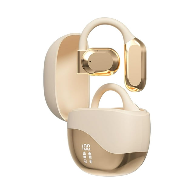 Jrocdr Bluetooth Earbuds with Noise Cancellation Clear Calls Over Ear