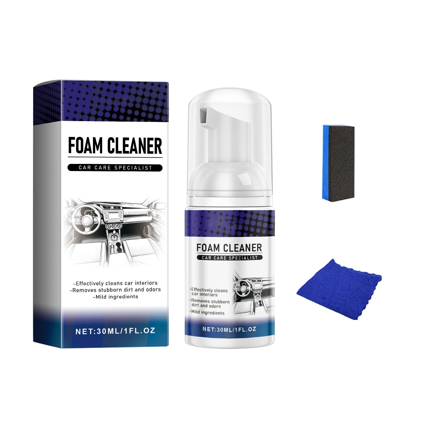 Jrocdr Car Interior Cleaning Agent Car Interior Seat Cleaning And Car