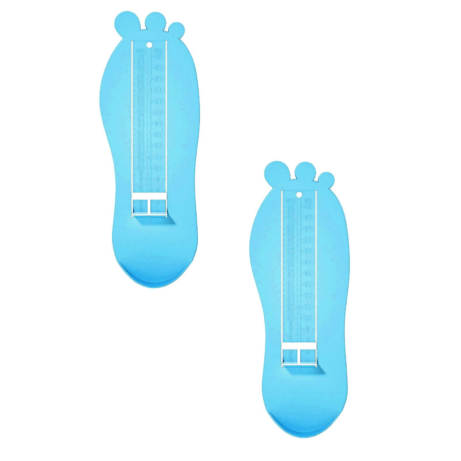 Jrocdr Children's Baby Feet Shoe Size Measuring Tool Baby Device Ruler