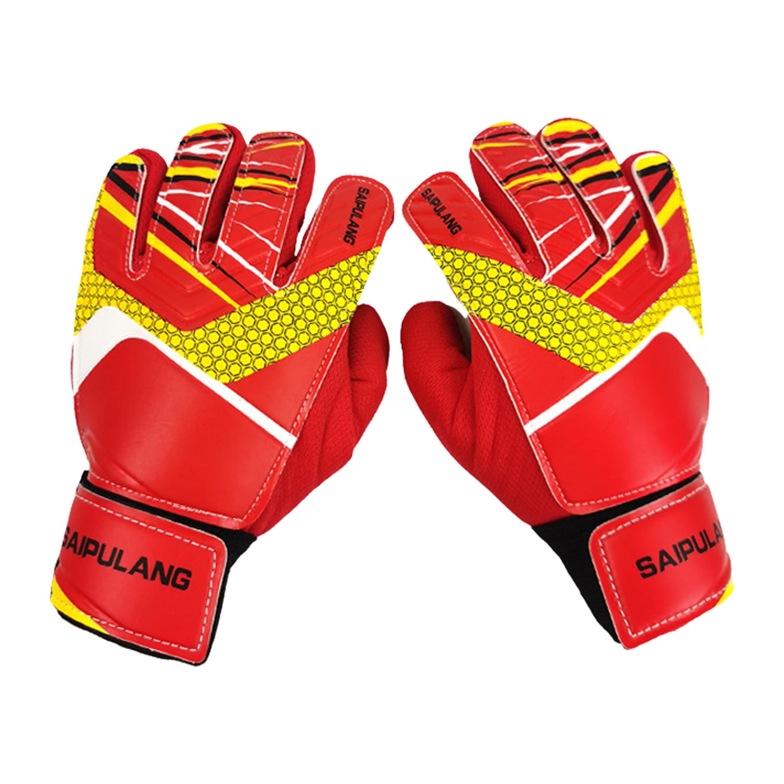 Jrocdr Children's Soccer Goalkeeper Gloves For Boys' Middle School