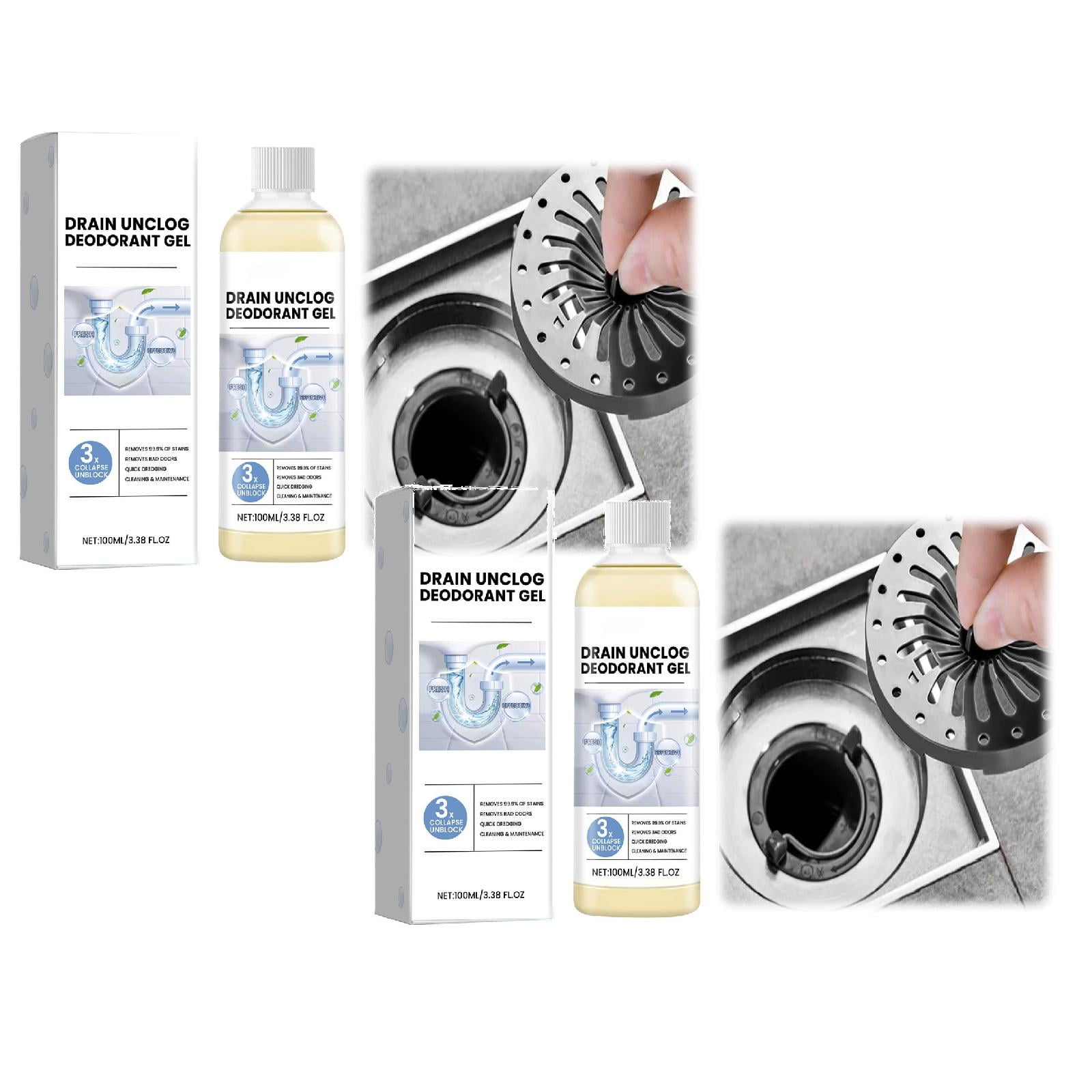 Jrocdr Dredging Gel Sewer Dredging Kitchen Toilet Pipe Cleaner 100ml Ac