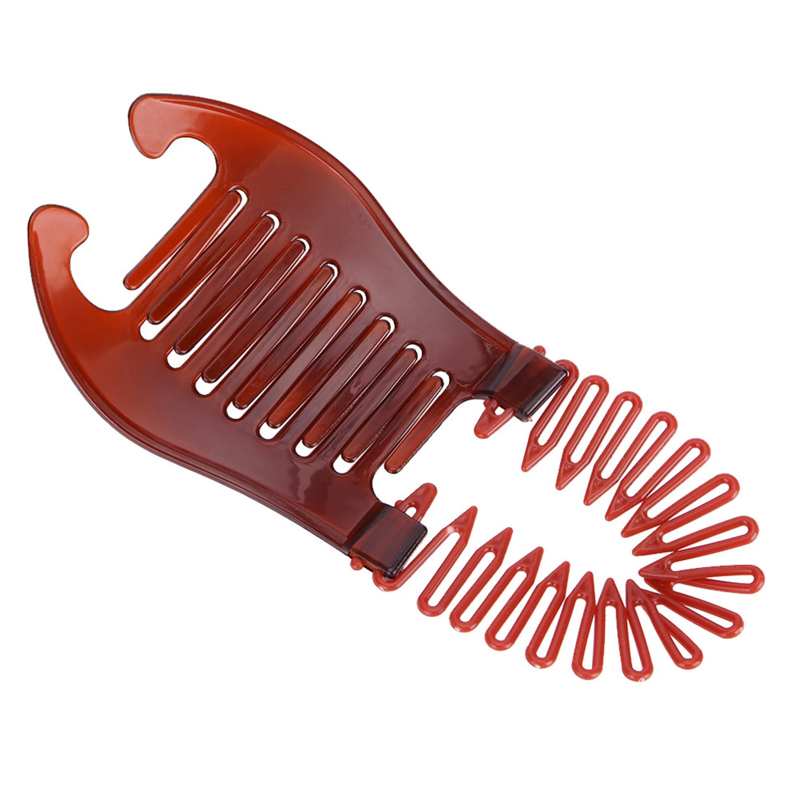 Jrocdr Elastic Hair Braider Hair Clip Combs Woman Type Hair Holding