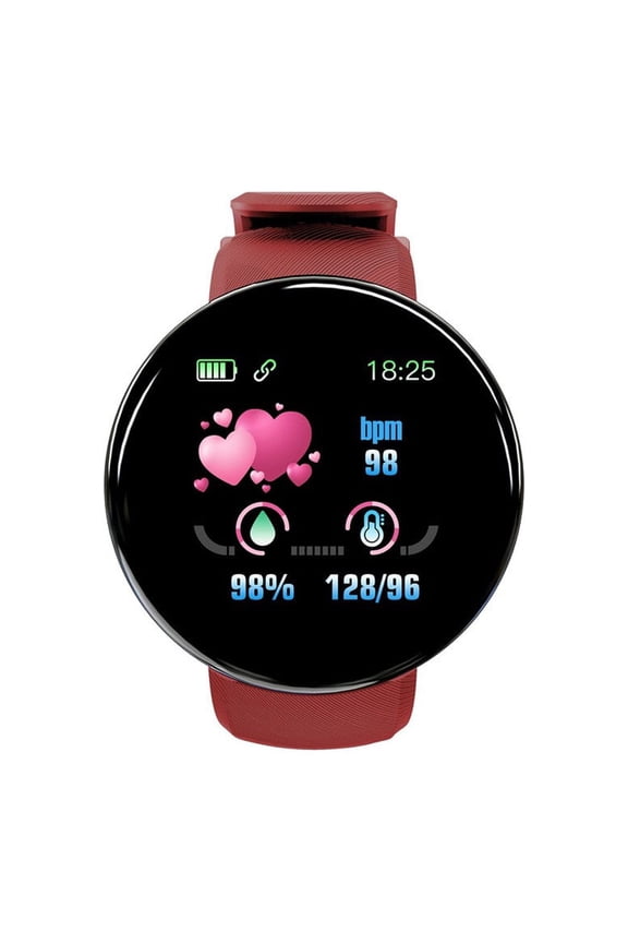 Fitness Watch D18 Bracelet BT4.0 Smart Sleep Smart Watch Solar Powe Five Senses Watch Smart Watch At8113-04h Setracker2 Watch 2 Women round Smart Mens Smart Rose Smart Gtr3pro Android