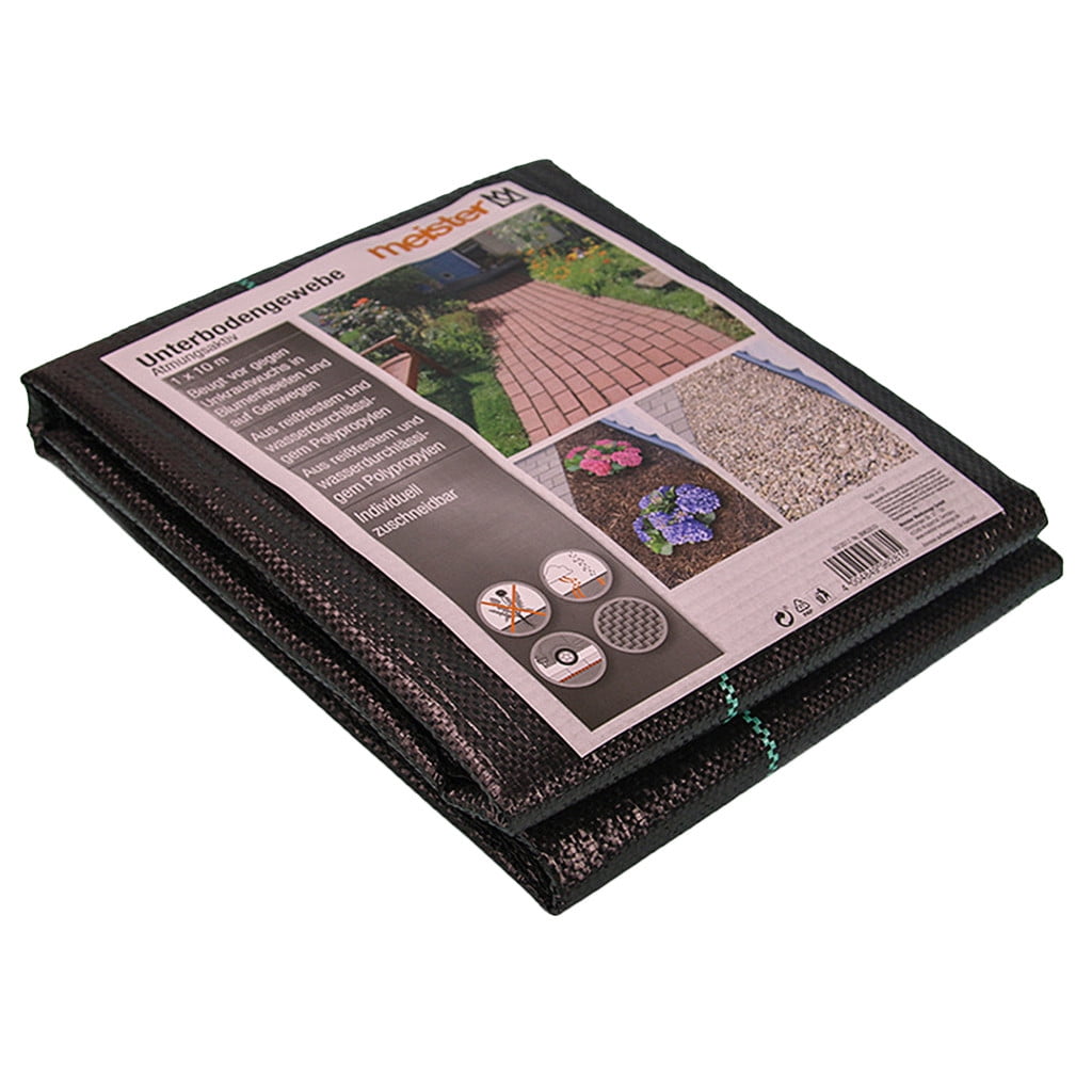 Jrocdr Garden Weed Control Fabric Membrane Ground Sheet Cover Decking Landscaping Toolbox with