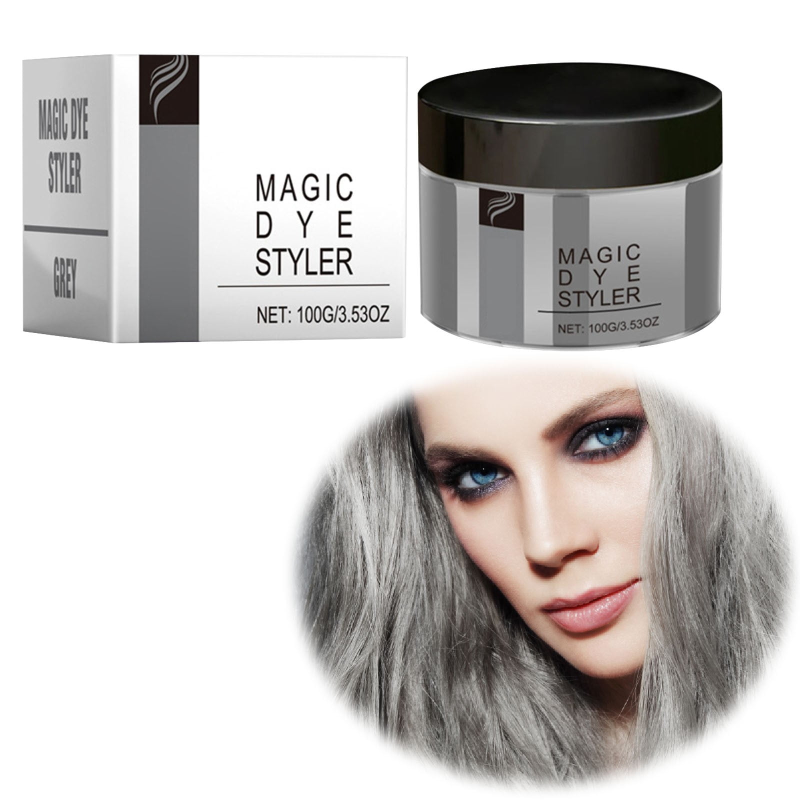 Jrocdr Hair Wax Series Colorful Hair Color Gentle Moisturizing Hair