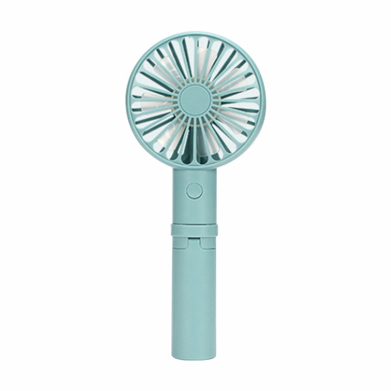 Jrocdr Hand Held Fans Battery Operated Work Fan Small Desk Fan Office