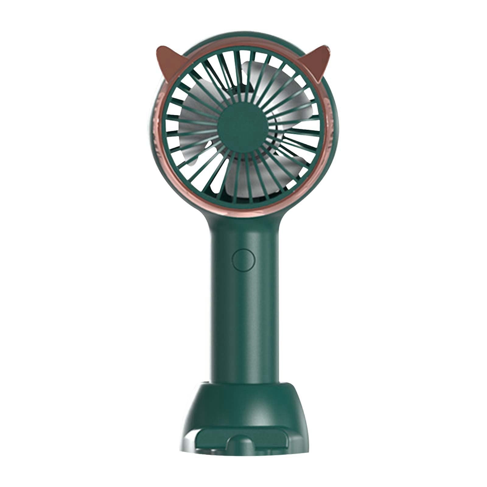 Jrocdr Hand Held Fans Table Fan Rechargeable Handheld Fan Neck Fans