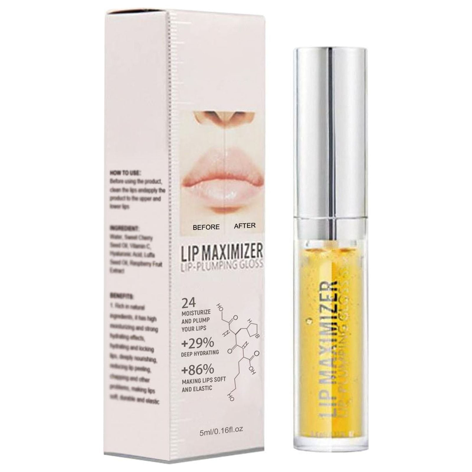 Jrocdr Herbal Lipstick Repairs Lips Dead Skin And Moisturizes Lips