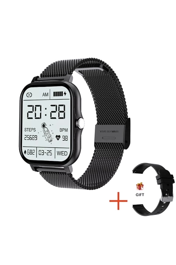 Iaret Smart For Women 1.85" Smart Watch (Answer/Make Calls) With 100 Sports Modes Fitness Heart Rate Sleep Pedometer Fitness Watch For Android M1 Smart Watch Watch Heart Rate Health