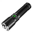 Jrocdr LED Flashlight 18650 Flashlights High Super Bright 3 Modes