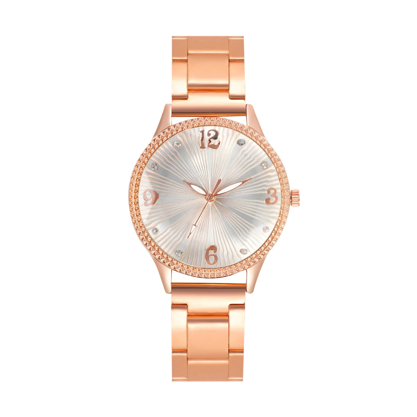 Jrocdr Ladies Watch Clock Silicone Strap Fashion Ladies Watch Quartz