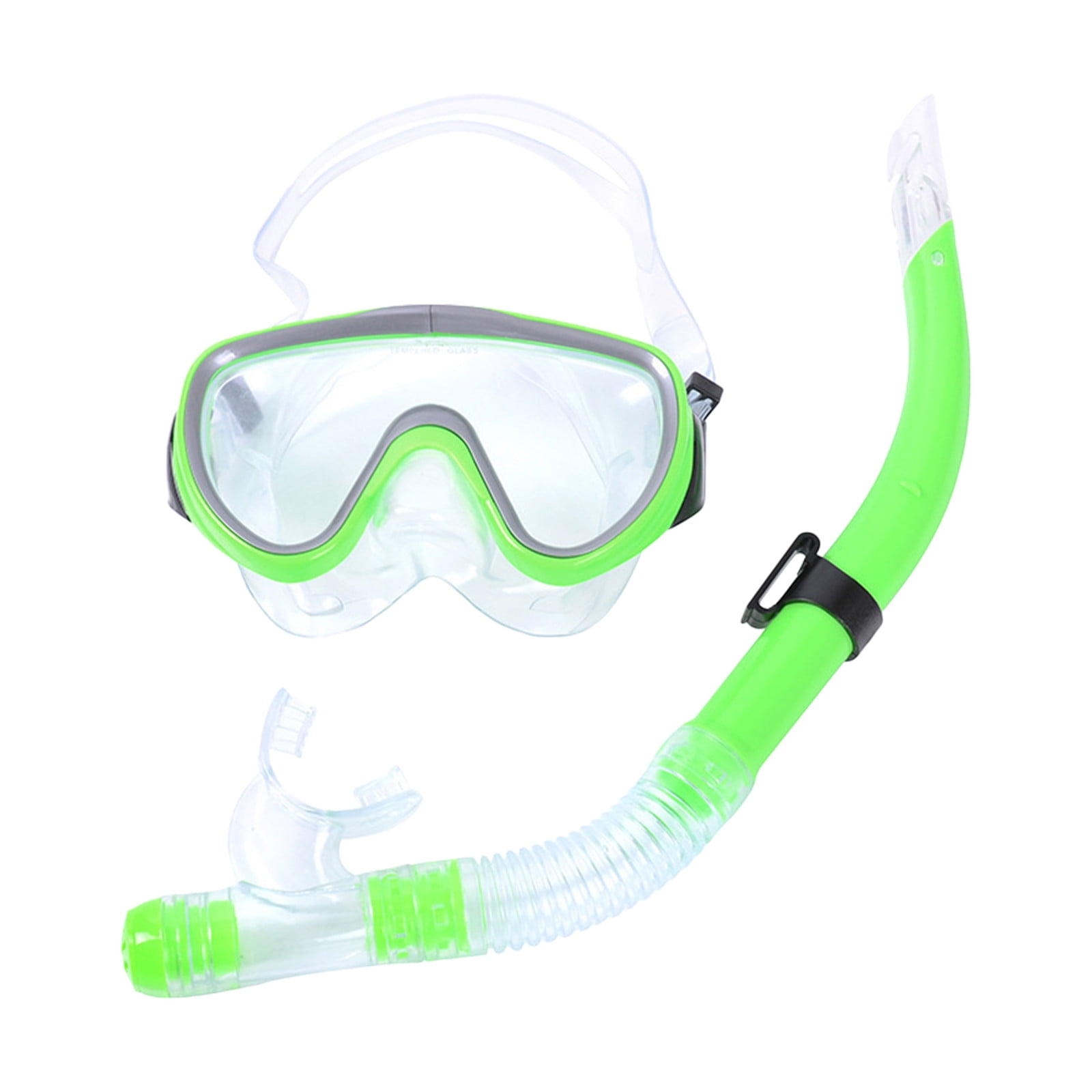 Jrocdr Largeframe Diving Mirrormask Semidry Breathing Tube Floating Equipment Snorkeling Two Set