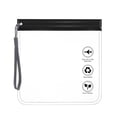 Jrocdr Leak Proof Travel Zip Pouch With Handle For Liquids Airplane